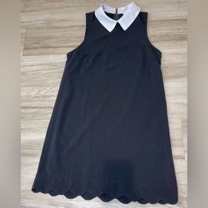 Collared A-line tank dress